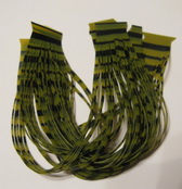 silicone legs olive /black